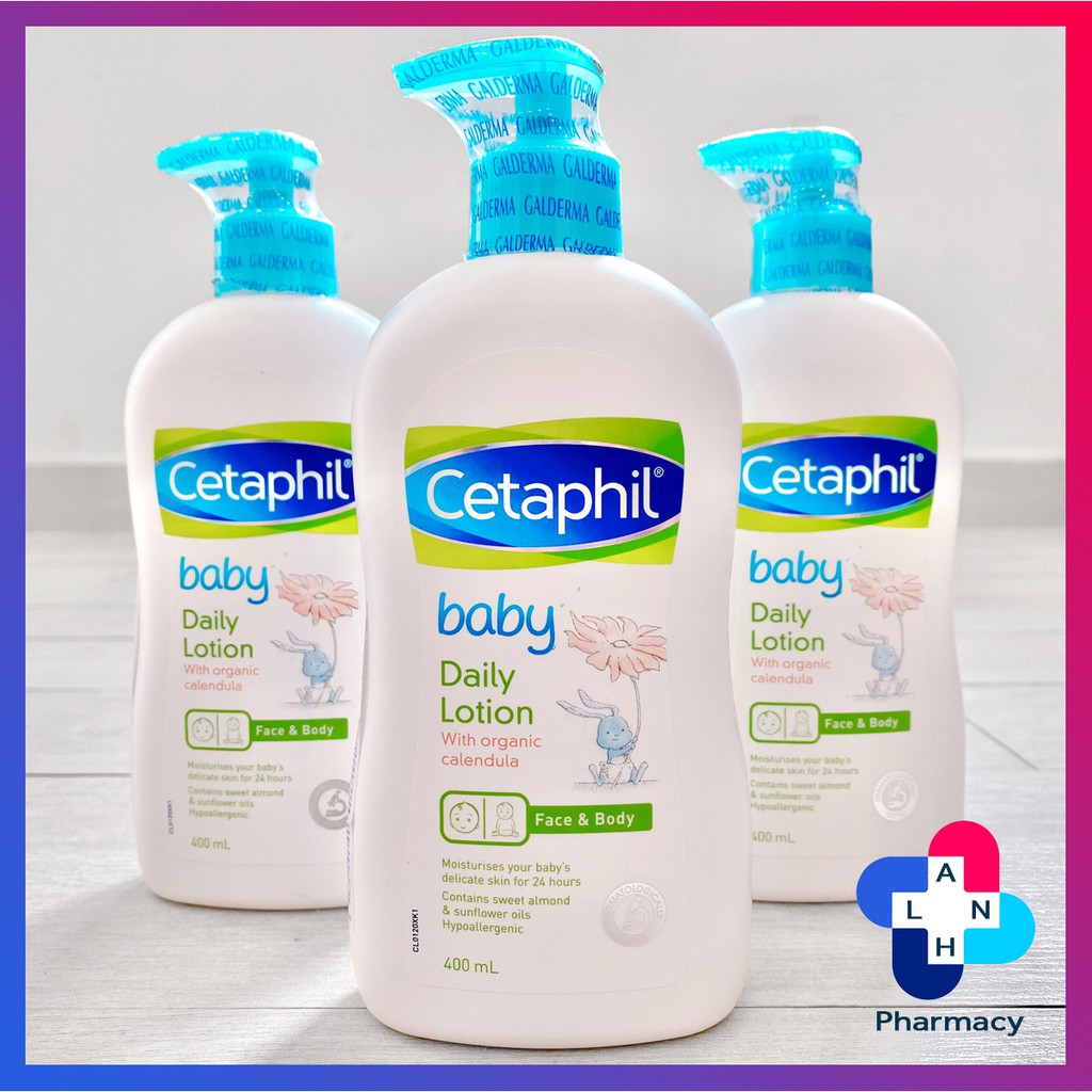 CETAPHIL BABY DAILY LOTION (400ml) - Sữa dưỡng ẩm bảo vệ và nuôi dưỡng làn da bé.