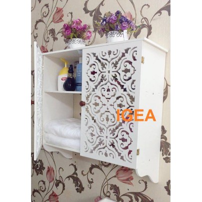 [XẢ KHO] TỦ TREO HOA VĂN  TỦ TREO NHÀ TẮM IG341- | BigBuy360 - bigbuy360.vn