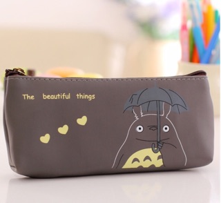  Bóp viết dài totoro xám