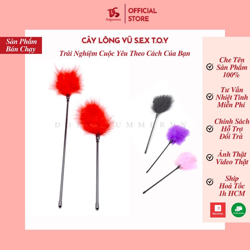 Cây Lông Vũ Vuốt Ve Làm Nhột Tình Yêu