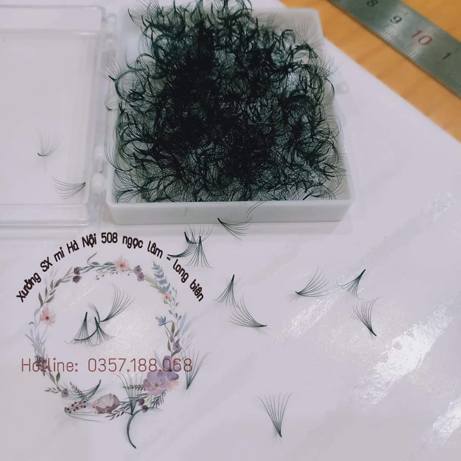 Mi fan 7D  đen, mềm, đẹp, hàng xuất khẩu chuẩn size số