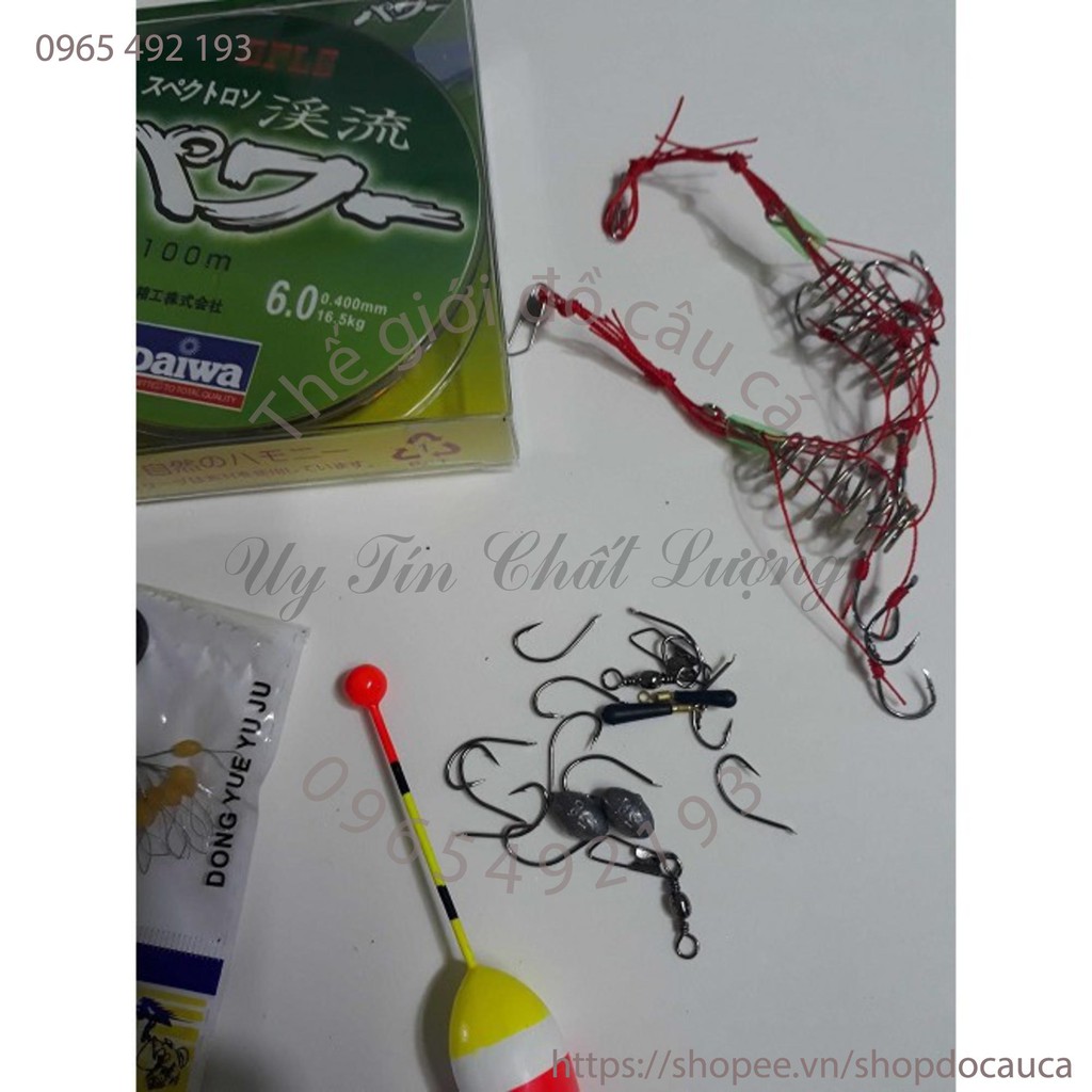 Bộ cần câu 2 khúc 2m7 kèm máy kim loại và phụ kiện ( rẻ vô địch )