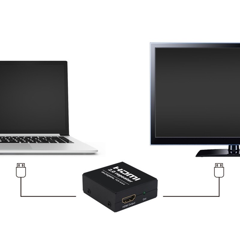4Kx2K 2.0 HDMI Repeater HDMI Extender 4K 60HZ 4:4:4 HDMI Cable Adapter Signal Amplifier Booster over Signal HDTV Up to 25M | BigBuy360 - bigbuy360.vn