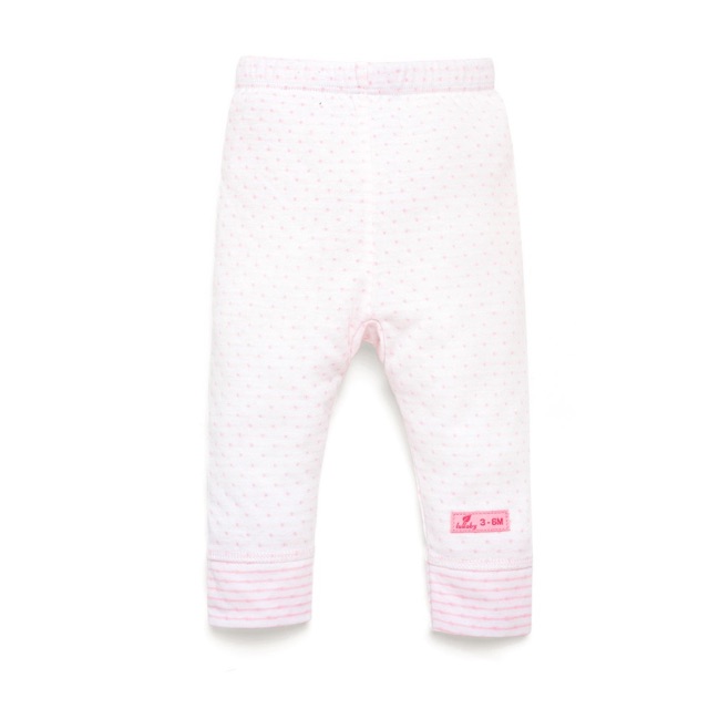 Quần dài bé trai/gái Lullaby cotton 2 lớp BST đông (Hàng Sale)