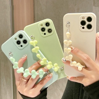 Ốp Điện Thoại Silicon Mềm Dạng Vuông Sang Trọng Có Dây Đeo Cho iPhone 12 13 11 pro max 7 8 Plus 12 MINI SE2020 XR X XS max