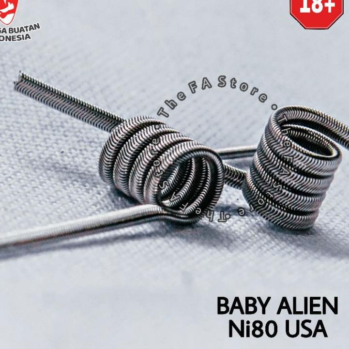 Cuộn Dây Câu Cá 5.5 Coil Baby Alien Ni80 Usa Super Meletek 2 Core