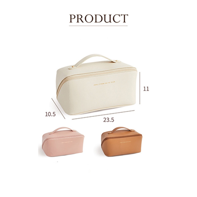 Túi Đựng Mỹ Phẩm Có Khóa Kéo Tiện Lợi