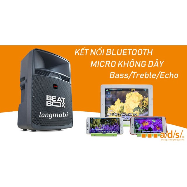 LOA KARAOKE DI ĐỘNG TRÊN Ô TÔ ADS TBK-80A CHÍNH HÃNG