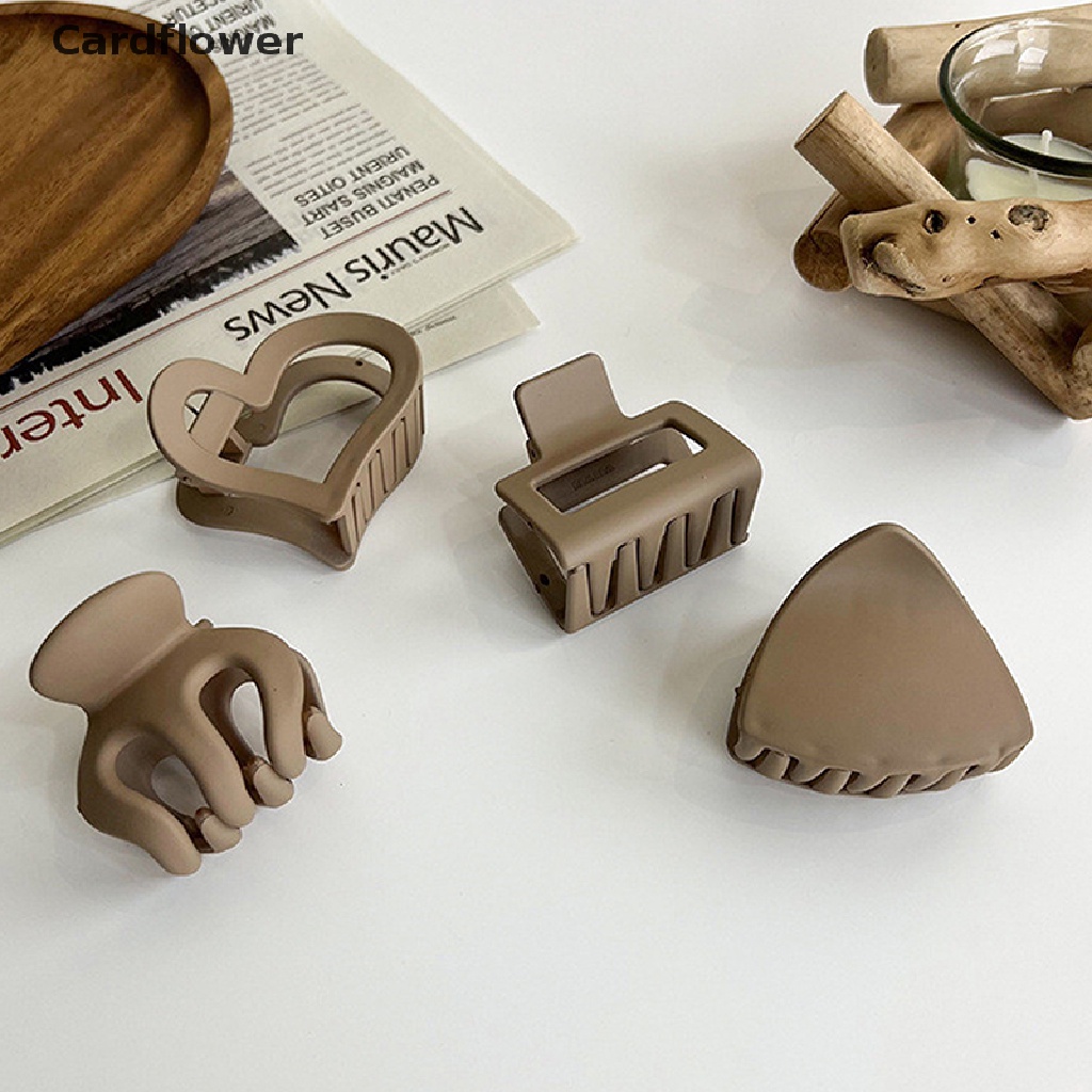 Kẹp Tóc Móng Vuốt Màu Trơn Ngọt Ngào Cho Nữ