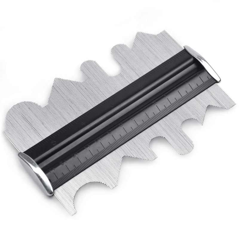 Đồng Hồ Đo Đường Viền Kim Loại 6 Inch Độ Chính Xác Cao