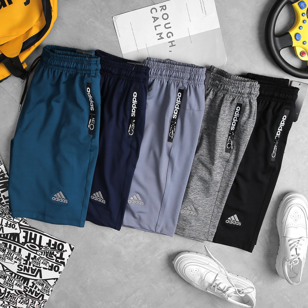 Quần short thể thao nam - quần đùi nam hàng poly thể thao thoáng mát thấm hút mồ hôi QS16 | BigBuy360 - bigbuy360.vn