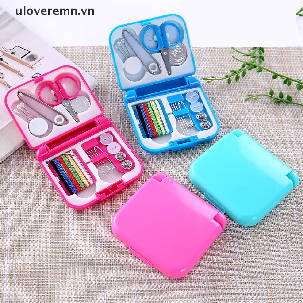 1 Bộ Hộp Đựng Kim Chỉ May Vá Mini Du Lịch Tiện Lợi
