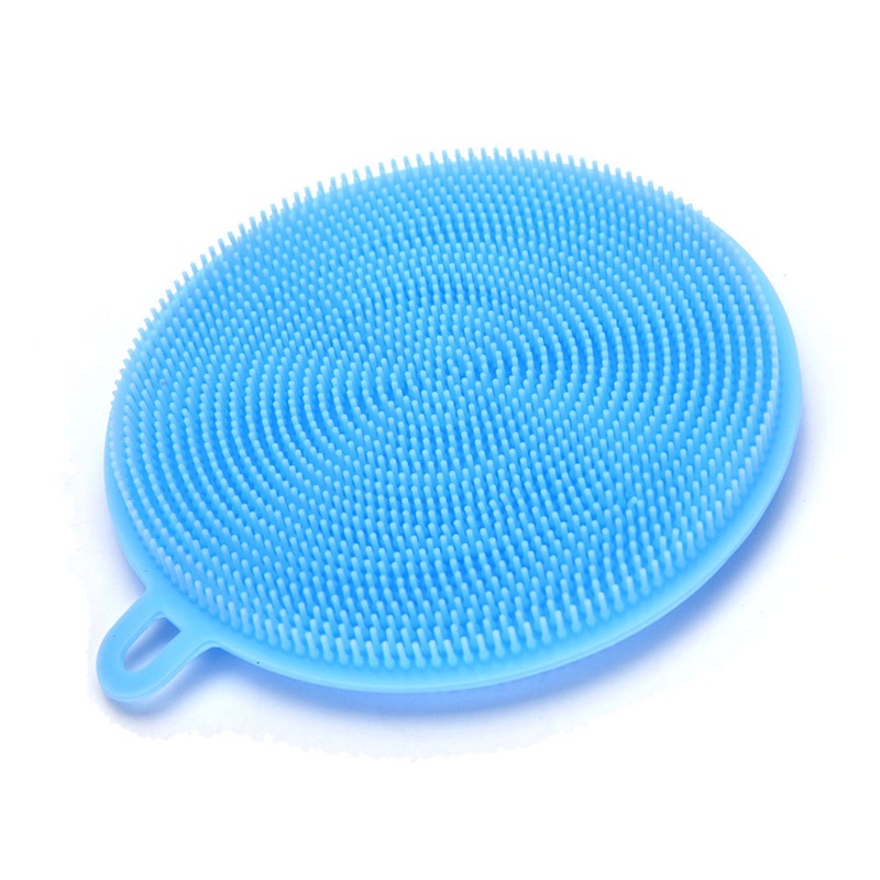 Miếng Rửa Chén Silicone Chống Vi Khuẩn Tiện Lợi
