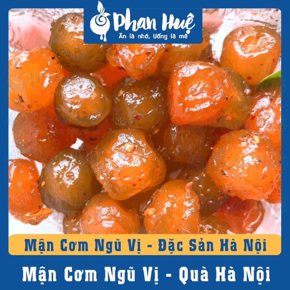 [ Dùng thử ] Ô mai xí muội mận cơm ngũ vị Phan Huệ đặc biệt, mận cơm miền Bắc chọn lọc, đặc sản Hà Nội