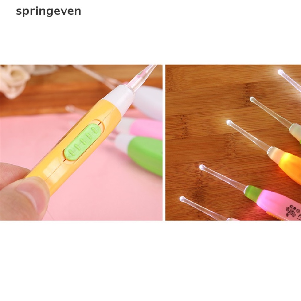 Bộ Dụng Cụ Lấy Ráy Tai Có Đèn LED