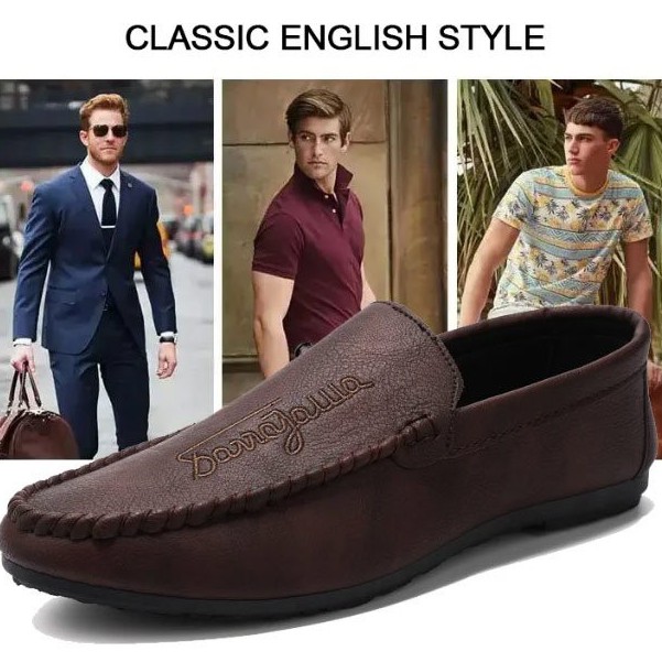 Giày lười thiết kế đơn giản thời trang thanh lịch dành cho nam