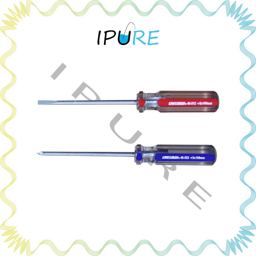 Tua vít loại thường tu vít loại tốt 3*100mm 5*100mm tua vít đầu bake tua vít đầu dẹp - DNX IPURE