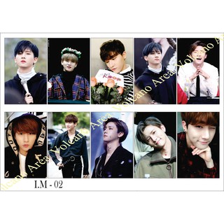 [Monsta X] Set Sticker I.M Chankyun - 2 mẫu (có nhiều mẫu hình dán Kpop)