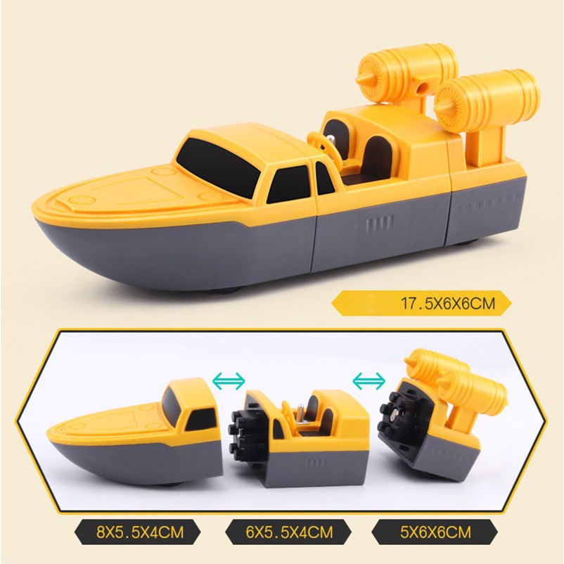 [SIÊU HOT] Bộ nam châm lắp ghép ô tô máy bay robot Cao Cấp 21 chi tiết - Đồ chơi cho bé