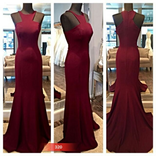 Đầm dạ hội dáng đuôi cá