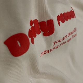 ÁO RAGLAN LONGSLEVE “ Daily reminder “