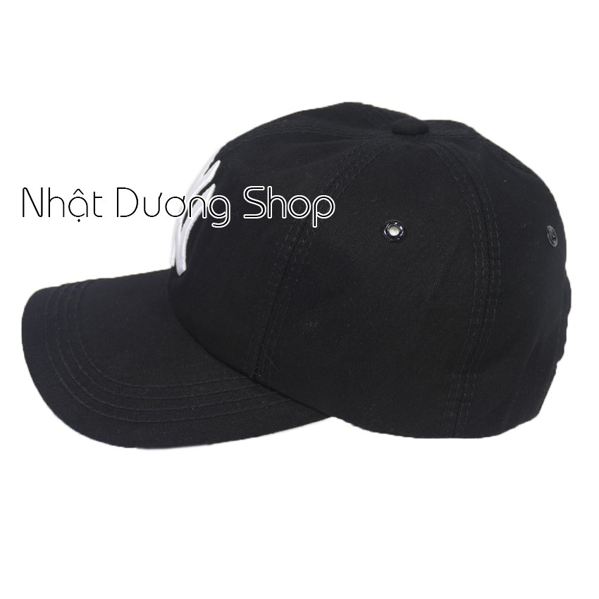 Nón kết lưỡi trai giá siêu rẽ - Đen chất liệu Kaki bền chắc và thoáng mát thích hợp cho mọi người