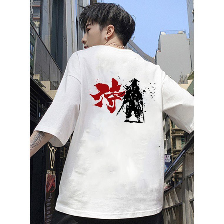 Áo thun unisex form rộng phong cách Nhật Bản đẹp độc lạ vải dày mịn 2019T1633