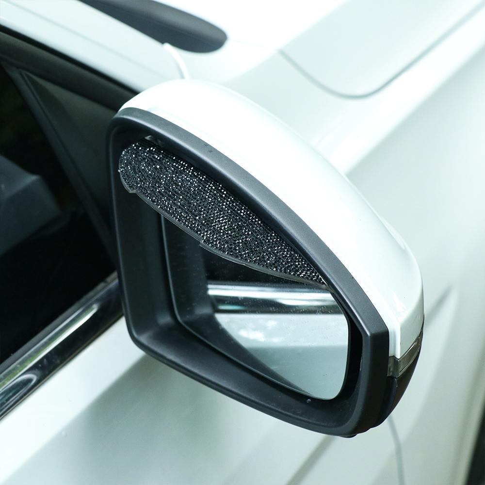 Miếng Dán Màu Sắc Lấp Lánh Trang Trí Gương Chiếu Hậu Xe Hơi