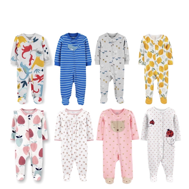 [ SET 3 BỘ ] Sleep body suit cho bé sơ sinh/3m/-6m/9m/12m/18m/24m (lỗi nhẹ) vải cotton mềm mại,[ nằm điều hòa ] -Zeeboo