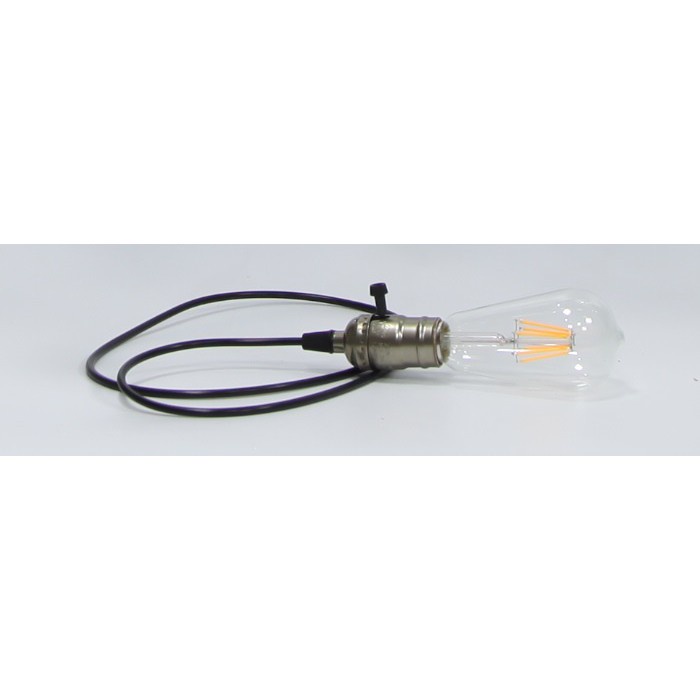 Bộ 8 dây đèn thả cổ điển Vintage bóng đèn trang trí Edison ST64 4W