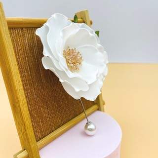 HOA CÀI ÁO HANDMADE CAO CẤP- HC82