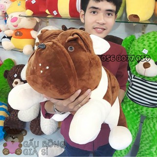 GỐI ÔM CHÓ MẶT XỆ NHỒI BÔNG MỀM MỊN DỄ THƯƠNG SIZE LỚN