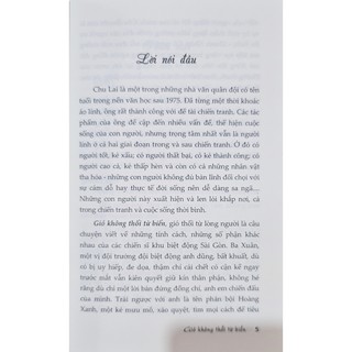 Gió không thổi từ biển