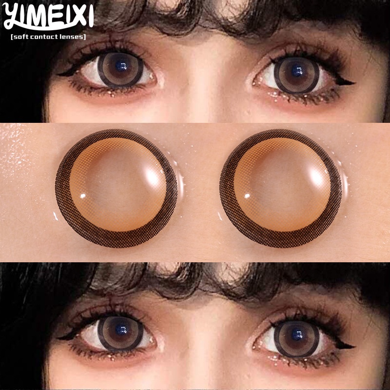 2 parts=1 pair of xà kính liên lạc cấp độ Belt  14.5 mm kính lớn mắt14.5 mm thoải mái tự nhiên Dùng đồng tử xinh đẹp