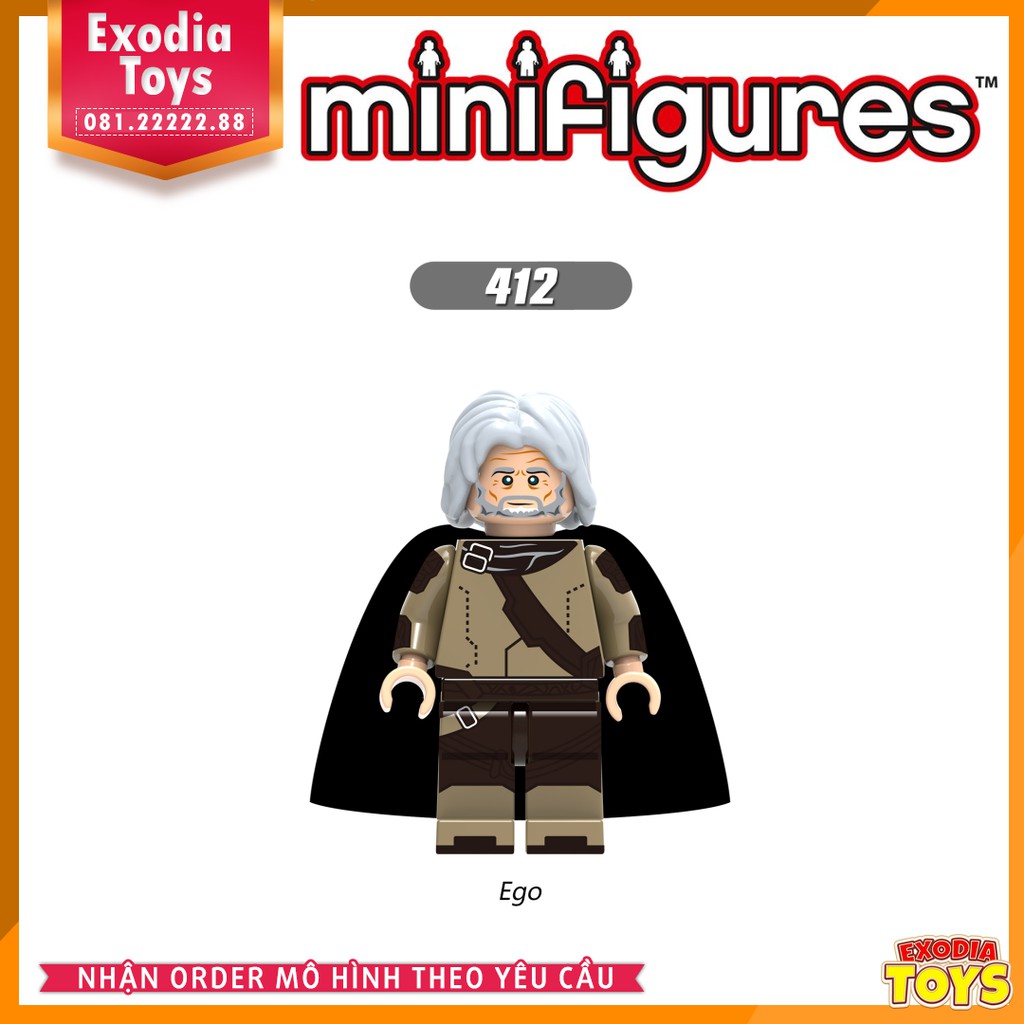 Xếp hình Minifigure Siêu anh hùng vũ trụ Marvel và DC Comics - Đồ Chơi Lắp Ghép Sáng Tạo - X0134