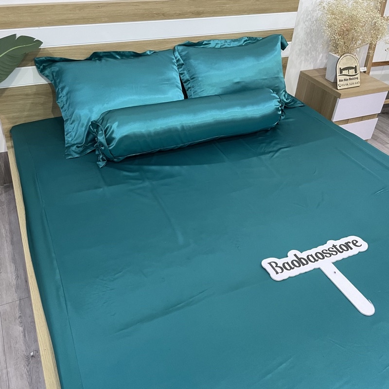 Tấm ga, drap phi lụa cao cấp mát mịn kích thước 1Mx2M