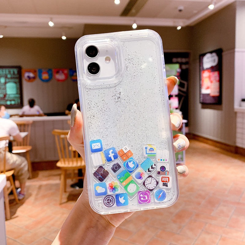 Ốp Điện Thoại Trong Suốt Chống Sốc Cho iPhone 14 13 12 11 Pro Max XS Max XR X 8 7 Plus