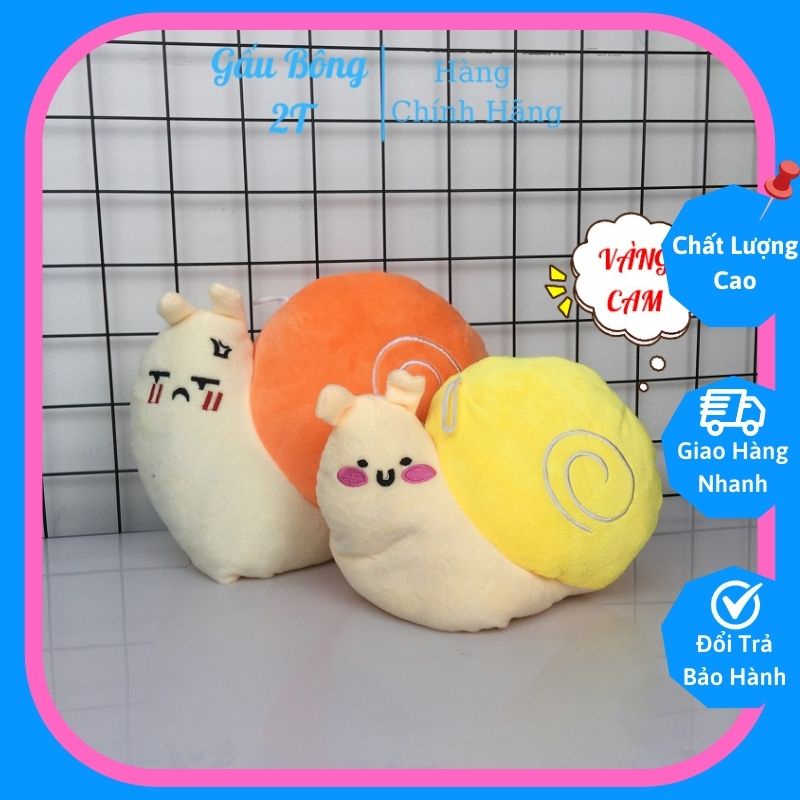 Gấu Bông Ốc Sên Gấu Bông Ốc Sên Cảm Xúc 2 Mặt Gấu Bông Gối Ôm Cảm Xúc Cute