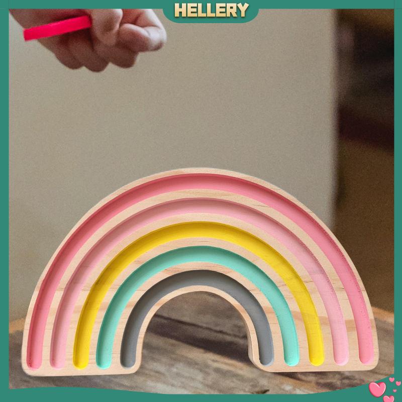 Đồ Chơi Xếp Chồng Lên Nhau Bằng Gỗ Thủ Công