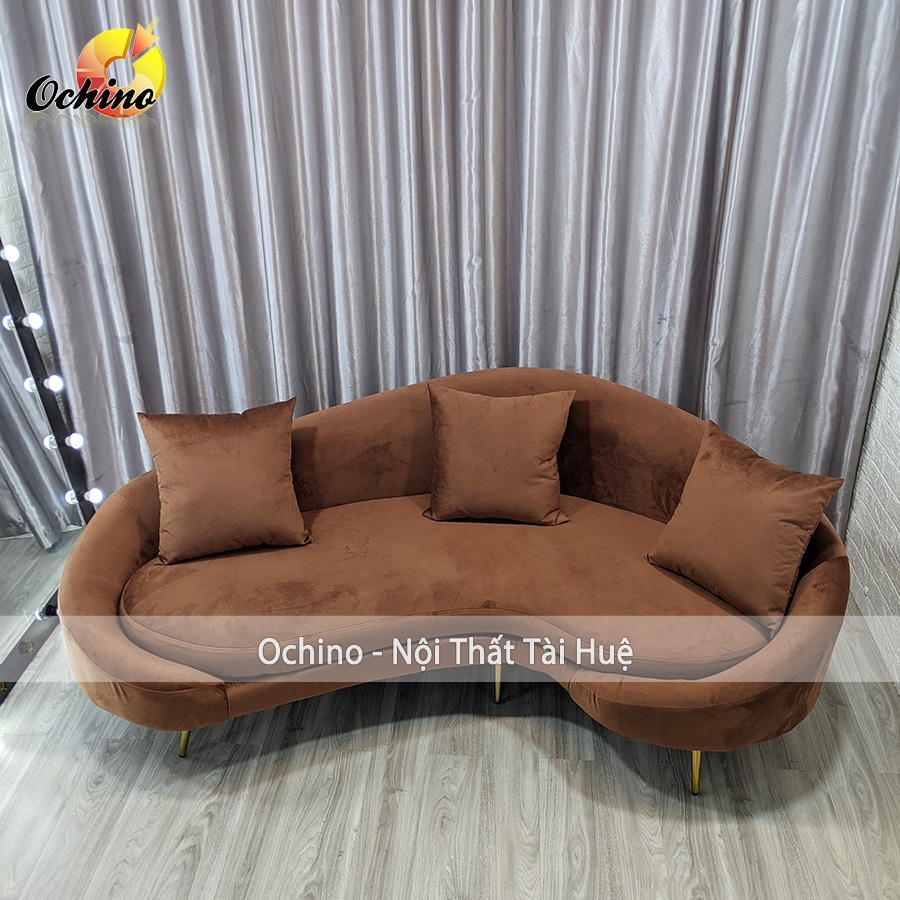Ghế Sofa Phòng Khách Có Tựa Lưng Phong Cách Bắc Âu Hiện Dại Dài 1M8 ( Đủ Màu)