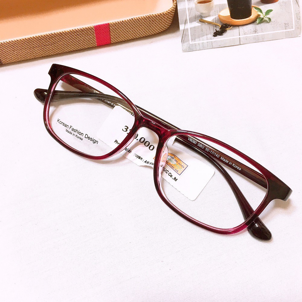 [Gía siêu rẻ] Mắt Kính bầu V8122 Tặng tròng cận, viễn, loạn