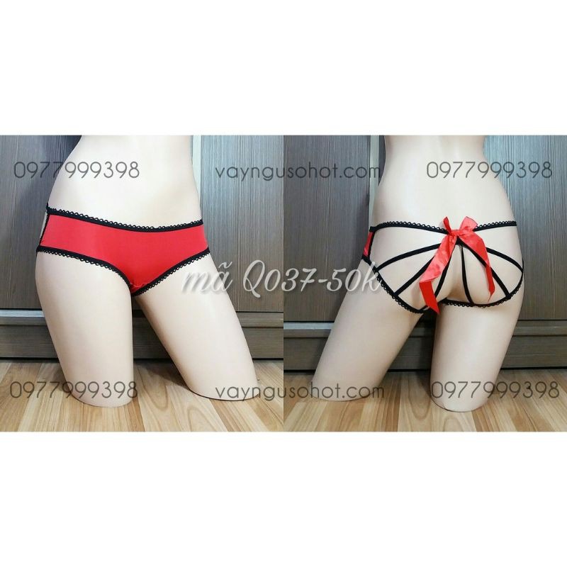 quần lót nơ dây chéo nâng mông không đáy đũng sexy gợi cảm | BigBuy360 - bigbuy360.vn