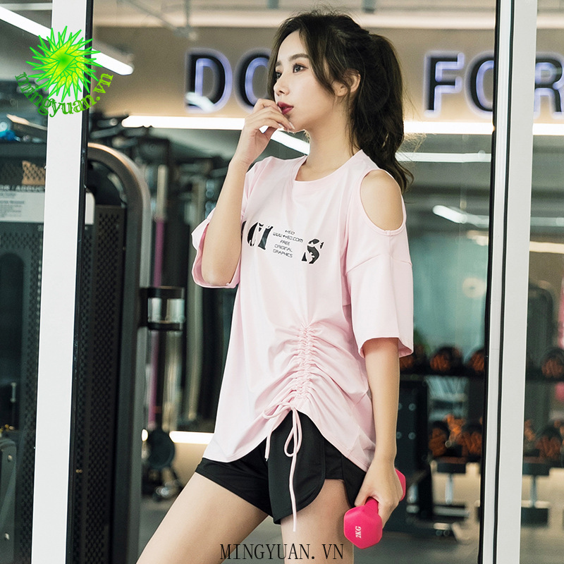 đồ tập gym Gồm Bra + Áo Mỏng Ngoài + Quần Cho Nữ