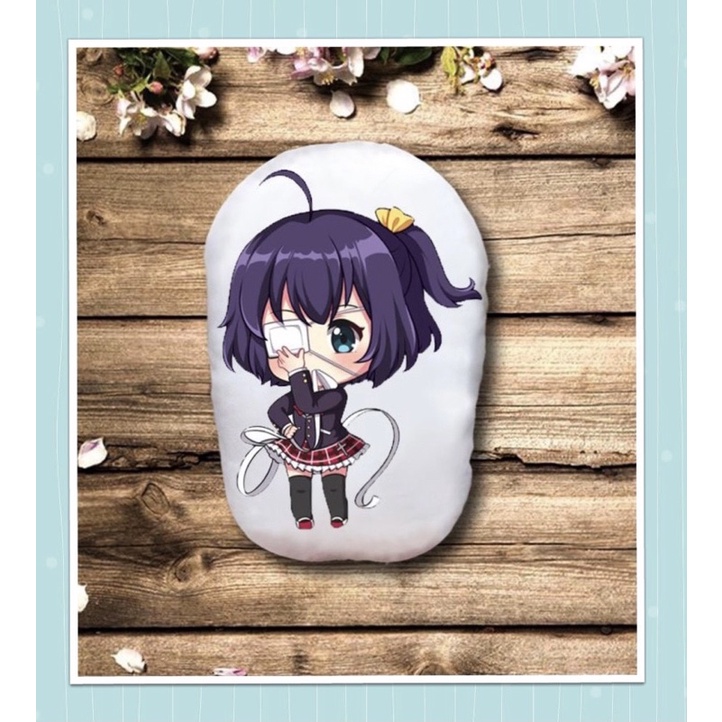 Gấu ôm anime Rikka-chibi- Chuunibyou 2 mặt ảnh