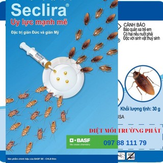 thuốc diệt gián đức Seclira