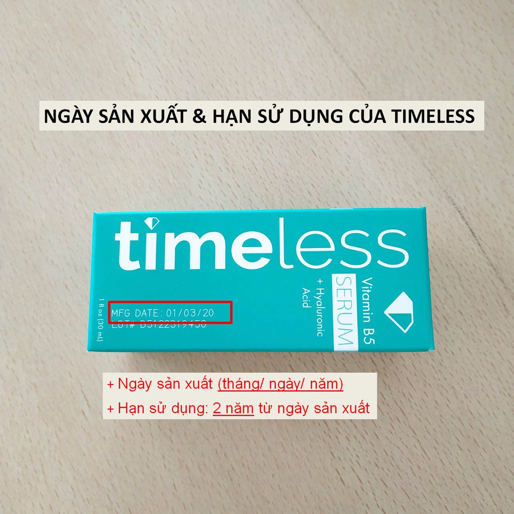 Hồi phục da Timeless Vitamin B5 Serum