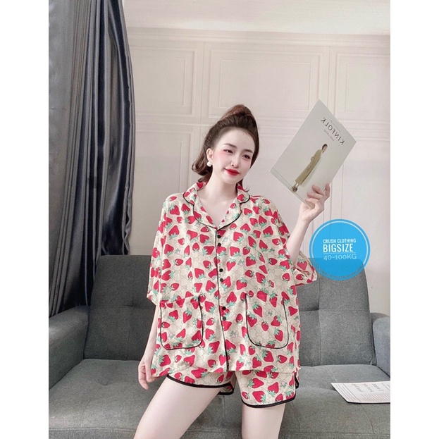 [Mã 44FASHIONSALE96 giảm 10K đơn 50K] [Mẫu Đẹp] Manggo Đồ Bộ Ngăn Bigsize 40-100kg Diện cực Đẹp Chất lụa Manggo Cao Cấp