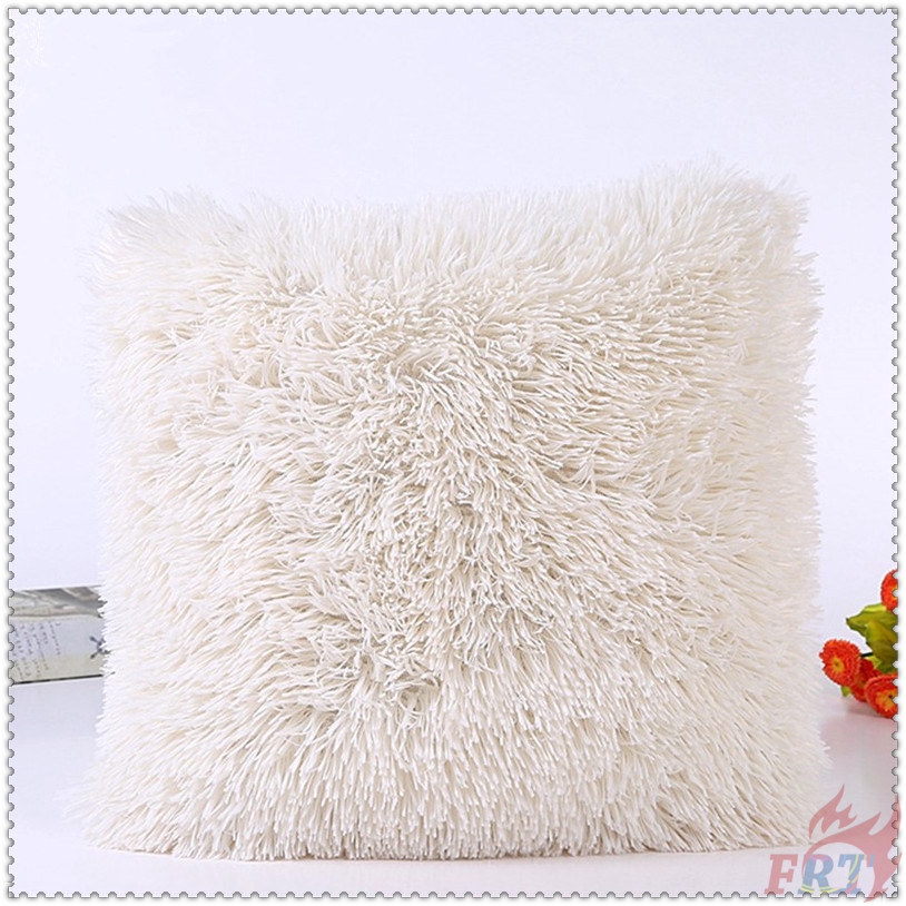 ▶ Plush Cushion Cover ◀ 1Pc Pillow Cover Cushion Case Sofa Bed Decorative Pillow Case Home Decor