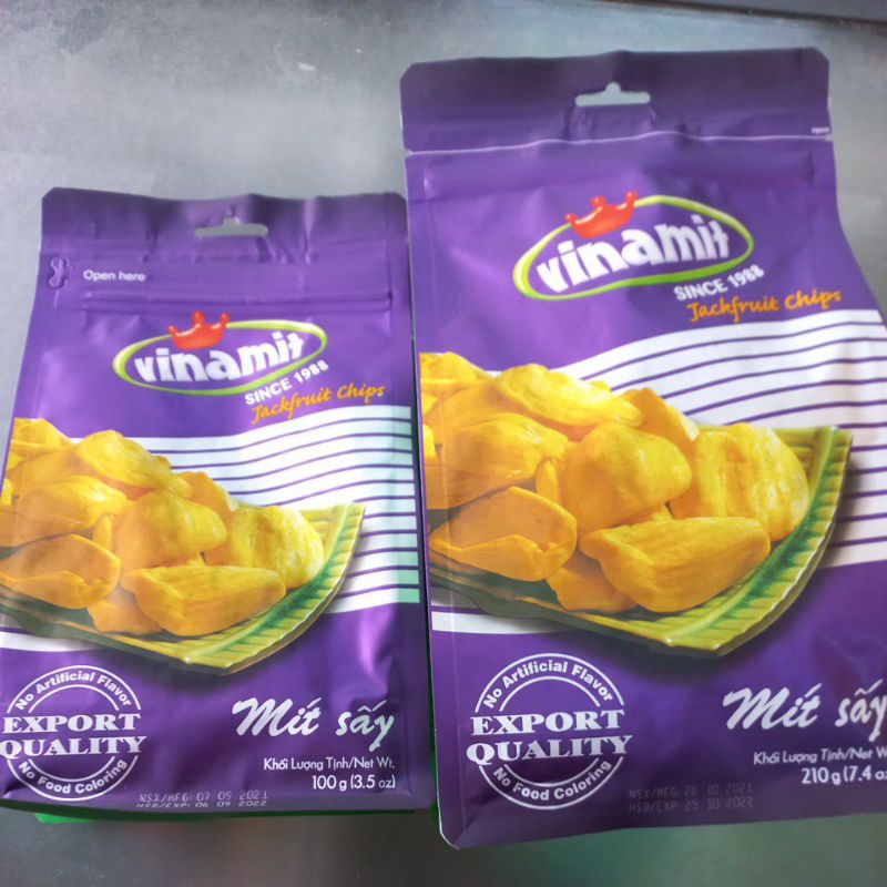 Mít sấy Vinamit giòn ngon