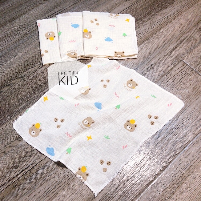Khăn sữa xô muslin mỏng mịn siêu thấm hút cho bé trai, bé gái